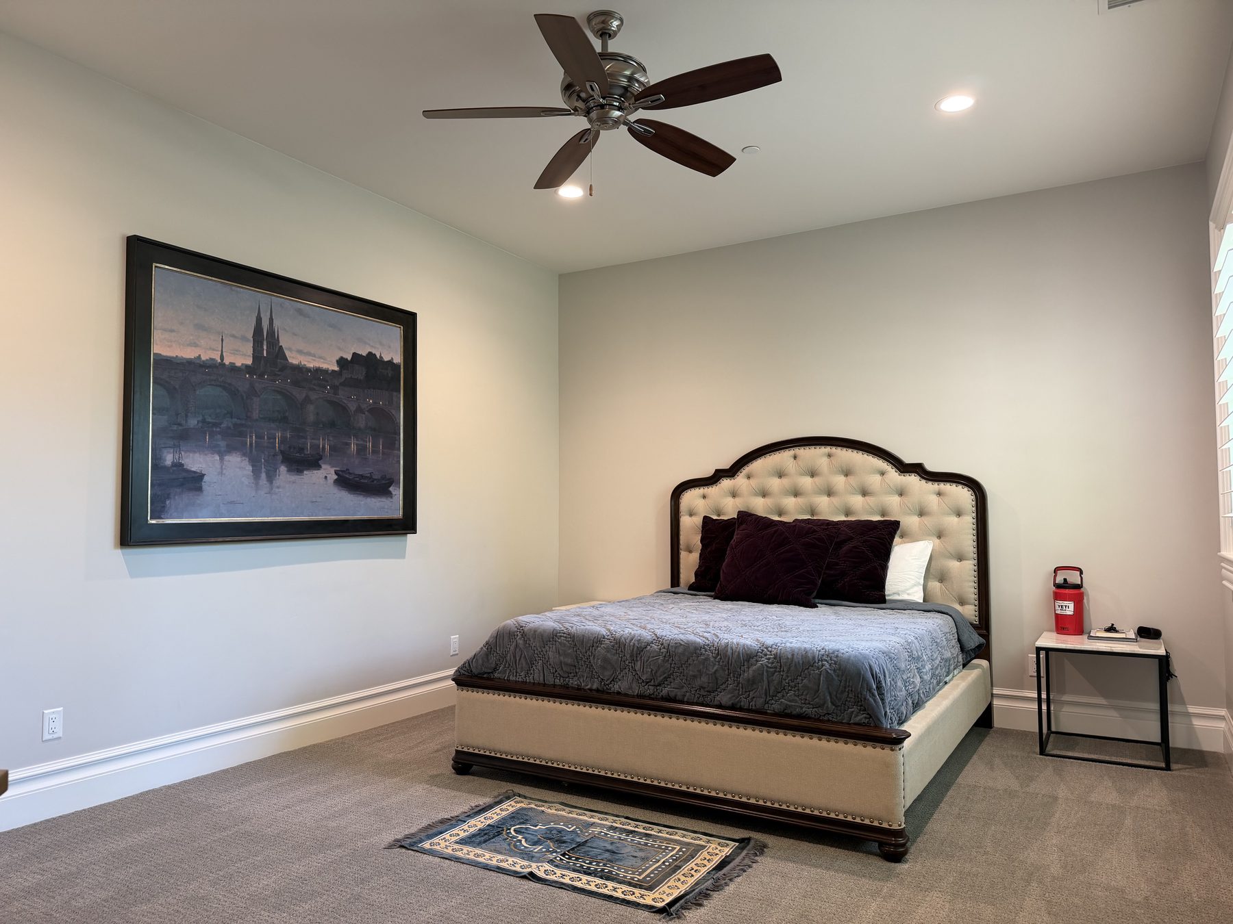 Freshly cleaned, tidy bedroom